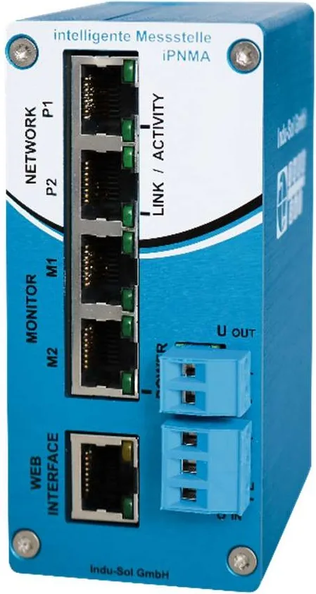 iPNMA - Punto de medición inteligente PROFINET para redes industriales Indu-Sol Chile